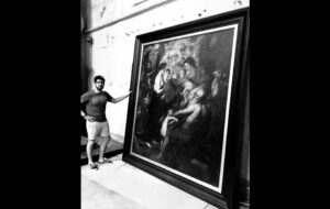Miguel Naddaf ( Amberes ) Iglesia Santiago tumba de Rubens - 2018